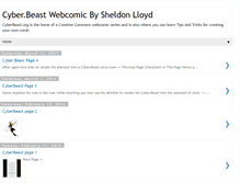 Tablet Screenshot of cyberbeast.org